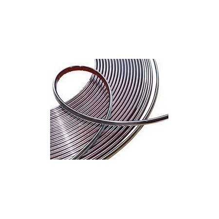 Fita de Niquel Cromo Meia Cana 1,5mm x 1,5mm x 10metros