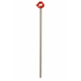 Resistência Elétrica Tubular Reta 300W 220V 9,6x400mm
