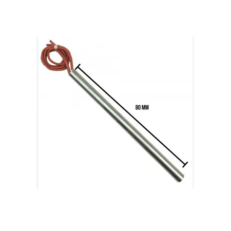 Resistência Elétrica Tubular Reta 250W 110V – 12,6 × 100 mm